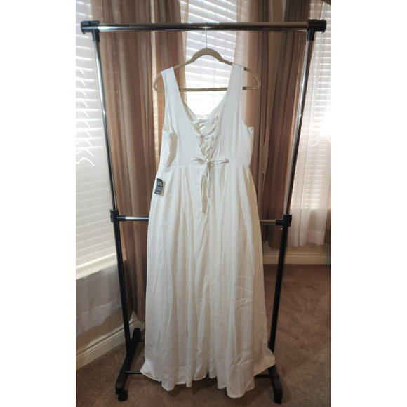 Torrid Ivory Jacquard Special Occasion Sweetheart Gown Dress Size 10 Wedding NWT - Picture 10 of 16